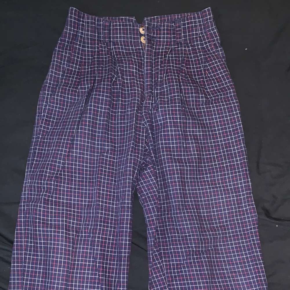 liz sport plaid pants